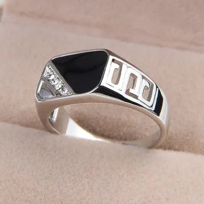 Rings for Men Square Fashion  for Wedding